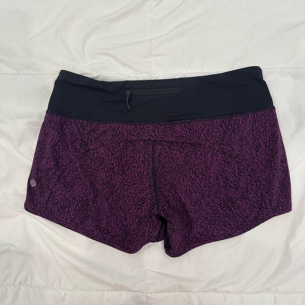 Lululemon Women's Purple Athletic Shorts